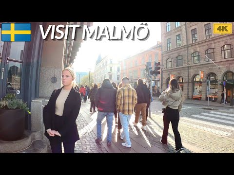 Copenhagen To Malmö By Train 🇸🇪 Daytrip to Malmö Sweden Vlog 4k