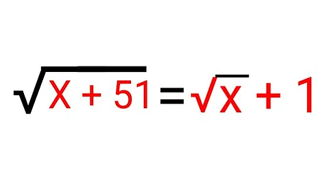 Nice Square Root Math Simplification Problem | Find the Value of X
