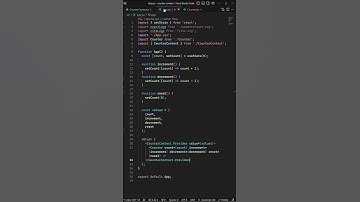 Create Context method for creating the context provider in React - react18 #react