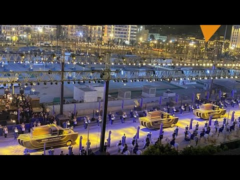 موكب فرعوني مهيب لمومياوات 22 ملك وملكة فرعونية في وسط القاهرة