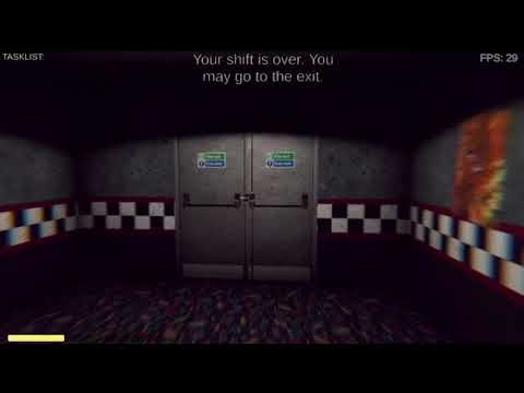 Juego De Terror Night Shift At Fazclaire S Nightclub Noche 1