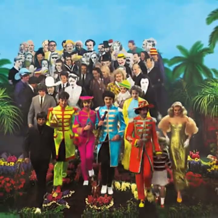 The Beatles End of Sgt Pepoer Album Cover Photograph