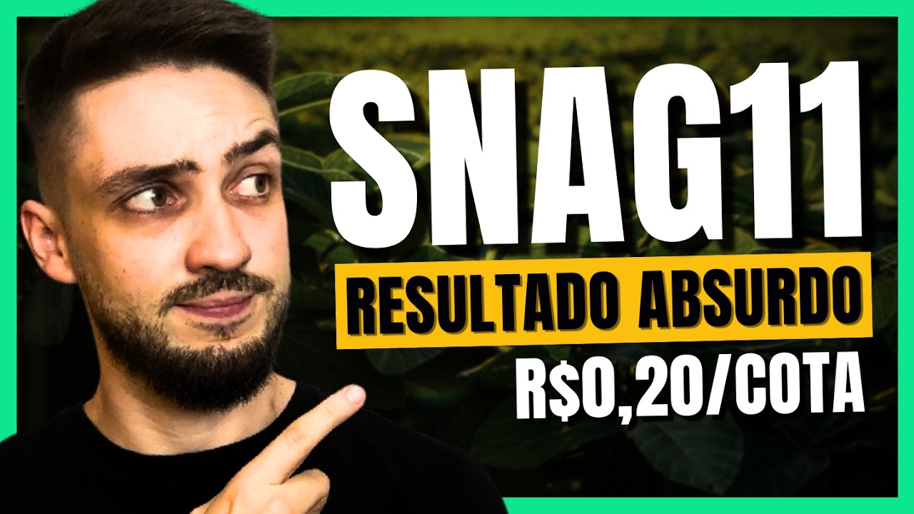 URGENTE: SNAG11 VAI PAGAR R$0,20 POR COTA | Ainda da tempo de investir e receber os dividendos?