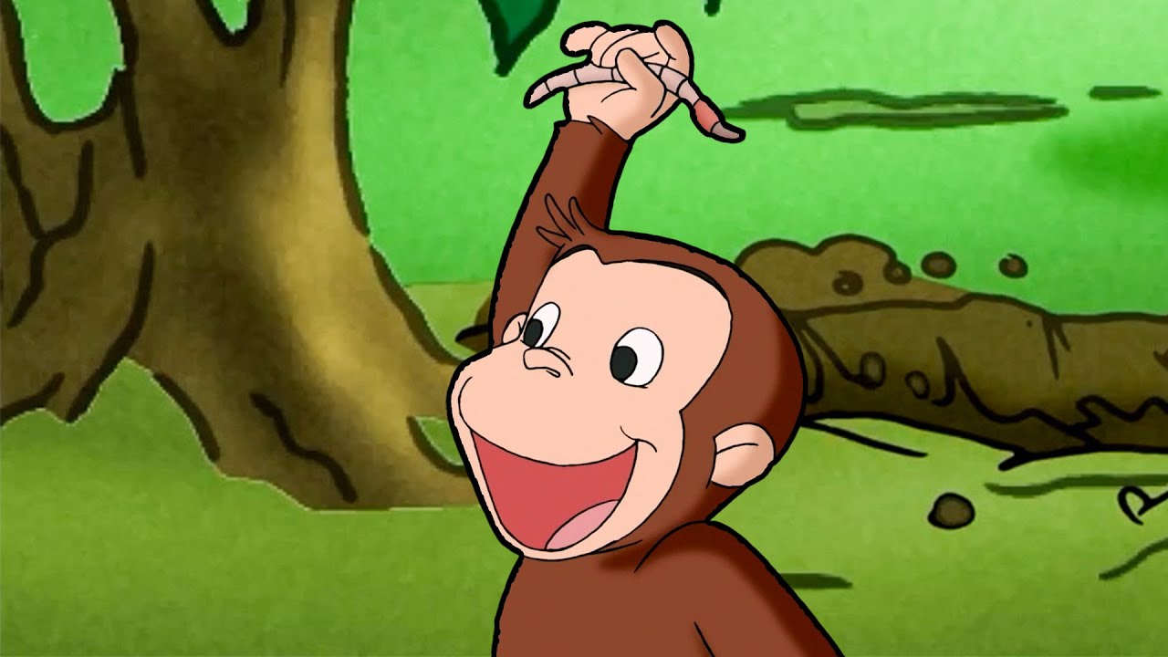 ミミズレースの時間だよ！ 🐵 おさるのジョージ