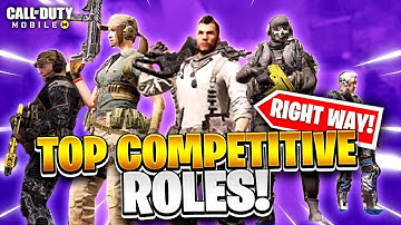 The Competitive ROLES of CODM! (How To Play Every Role in CODM) | COD Mobile