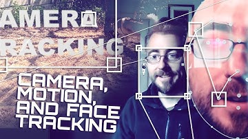 Camera, motion and FACE tracking in After Effects!