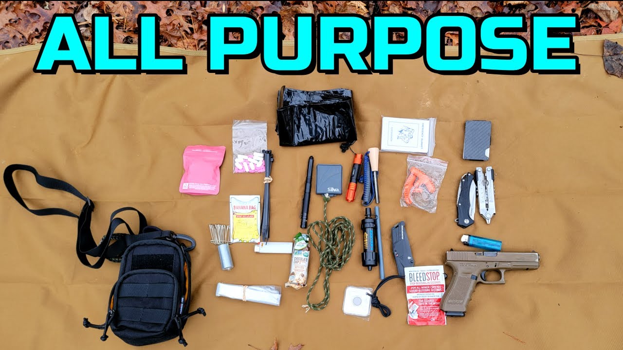 DIY SURVIVAL KIT For EDC, Hiking, Backpacking, Camping, Hunting