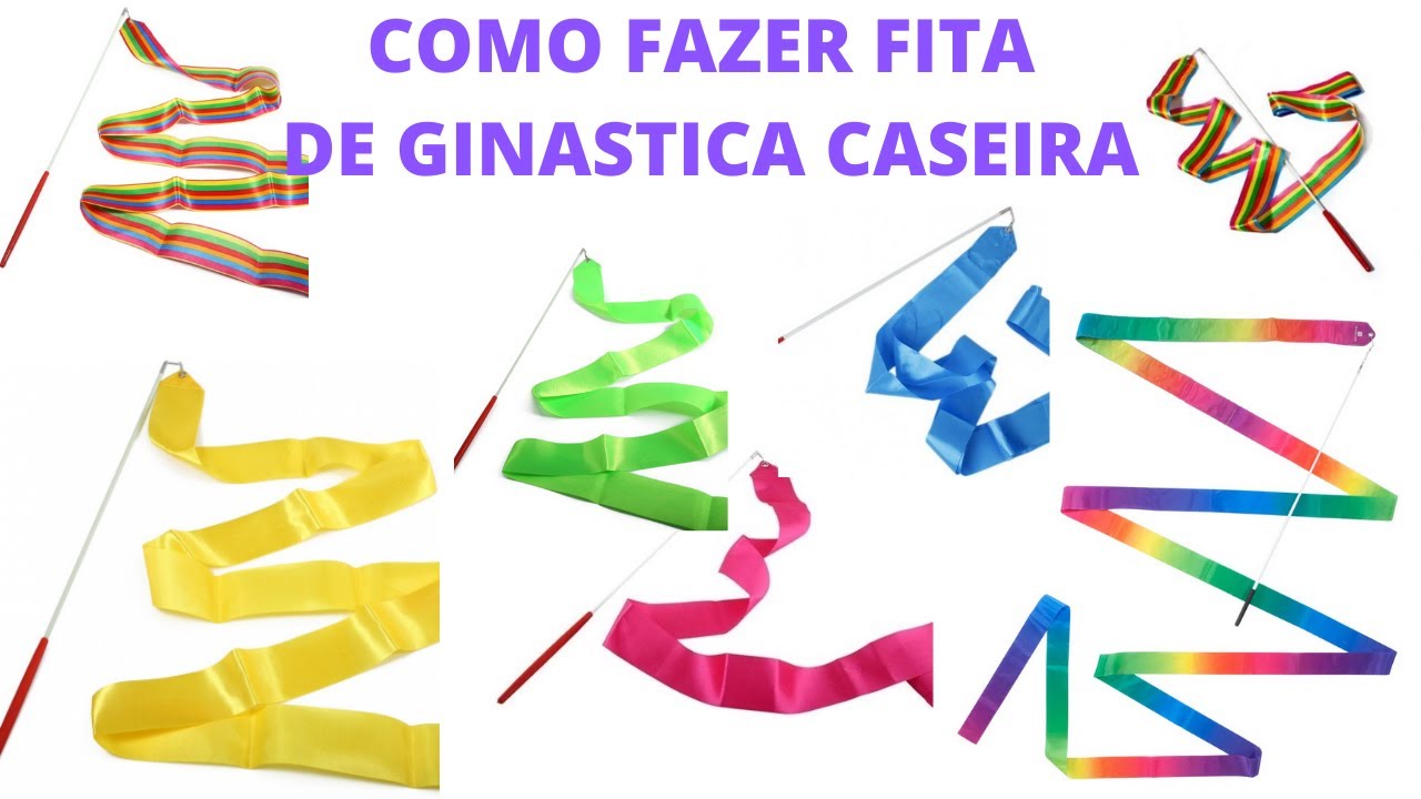 Fita de ginástica caseira super fácil de fazer YouTube Fita de ginástica caseira super fácil de fazer YouTube