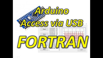 Arduino Access via USB with FORTRAN