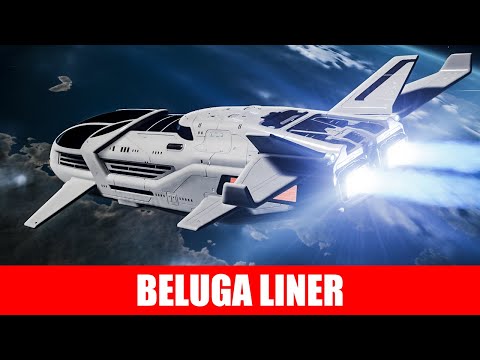 Видео: САМЫЙ БОЛЬШОЙ КОРАБЛЬ В ИГРЕ ЛАЙНЕР КЛАССА ЛЮКС ОБЗОР НА BELUGA LINER Elite Dangerous 2020