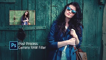 Photoshop Tutorial | Adobe CC 2017 | Camera RAW Filter | How to edit photo
