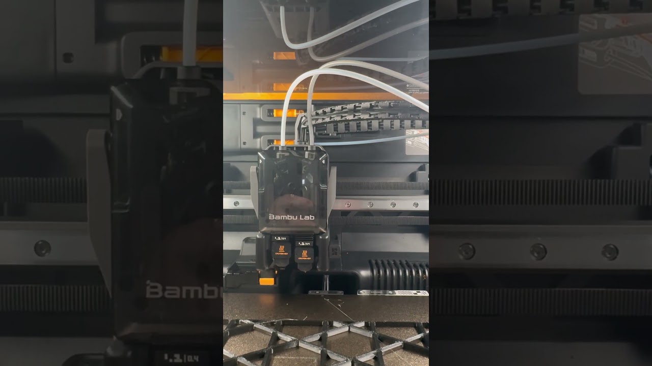 Strange clicking/grinding noise when nozzle switches - Bambu Lab