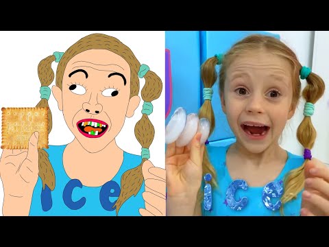 Nastya Learns English