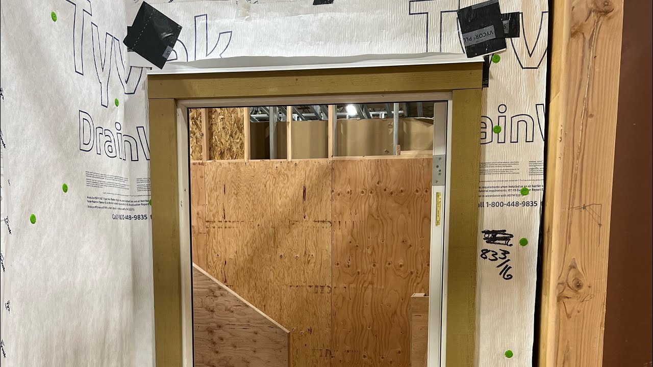 Installing Prehung Door and Flashing YouTube