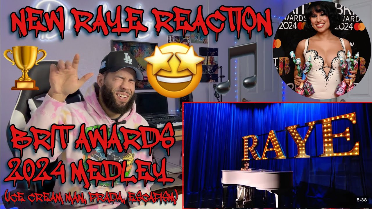 BREATHTAKING! | RAYE - BRIT Awards 2024 Medley ('Ice Cream Man', 'Prada' & 'Escapism') [REACTION!!!]