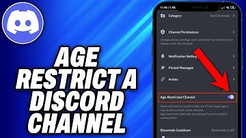 How To Age Restrict a Discord Channel on Mobile (2025) - Easy Fix