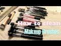 How to Deep Clean Makeup Brushes (w/out buying anything)