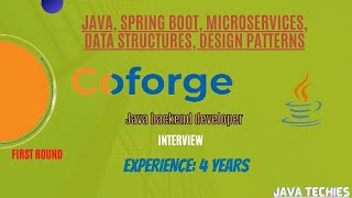 Coforge java interview questions and answers | Microservices interview questions screenshot 5