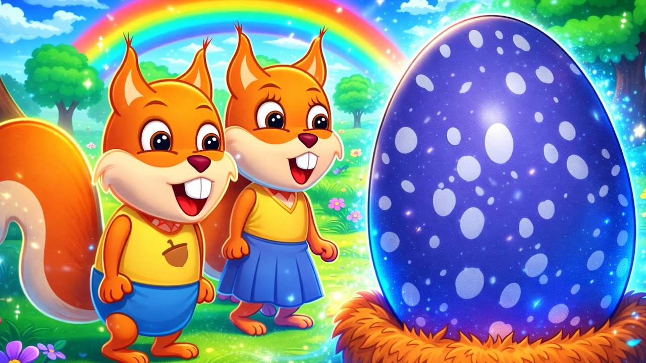 Bridie Squirrel in English - FIND MY MOM - Cartoon for Kids 4K