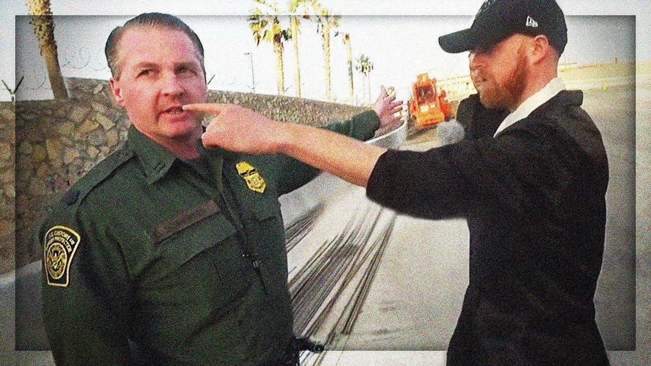 Ice Poseidon Approached by Border Patrol After Looking For Illegals Near Mexican Border Ice Poseidon Approached by Border Patrol After Looking For Illegals Near Mexican Border