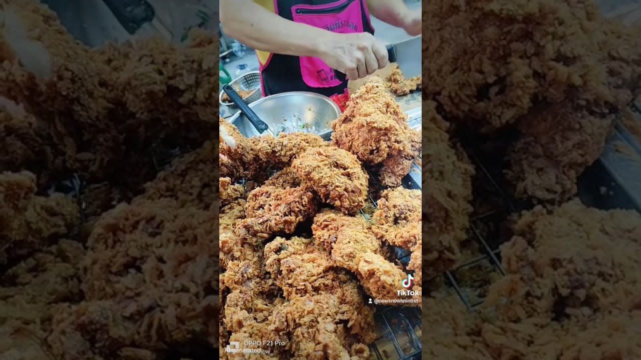 အရမ်းကြိုက်သော ကြက်ကြော်သုပ် 👍🏻