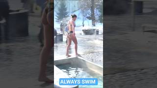❄️ Hot ICE ❤️ BAPTISM #52🔥 WINTER SWIMMING in -15°C 🥶 EPIPHANY ❄️ #ICEBATH #ALWAYSSWIM💙