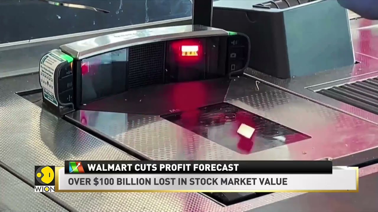 US retailers’ stock tumble after Walmart cuts profit forecast | Economy | Business News | WION