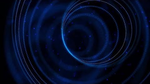 Blue 3D Circles Stock Motion Graphics