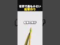 世界最小の鉛筆作りに挑戦!驚きの精密工作