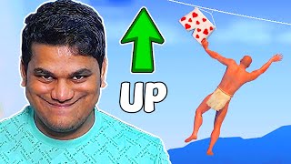 ACTIVATING GOD MODE 😎 in a Difficult Game About Climbing - Part 4