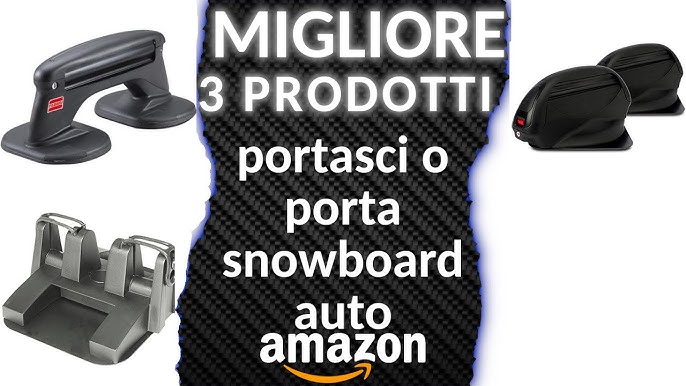 I 5 migliori portasci o porta snowboard per la tua auto 