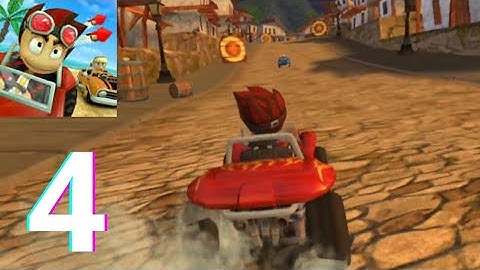 Beach Buggy Racing - Gameplay Walkthrough Part 4 - Coconut Cup (iOS, Android)