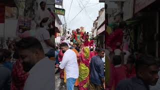 durga visarjan ❤️ jhansi l #durga #jhansi #familyvlog #family #travel