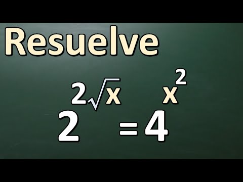 Ecuacion exponencial