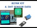 BLYNK IOT Lesson 4 - DHT SENSOR PUSH DATA