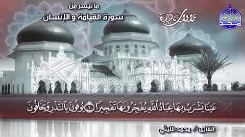 تلاوة نادرة حكي عنها القاصي والداني    القيامة والانسان تلاوة نادرة للشبخ محمد الليثي رحمة الله