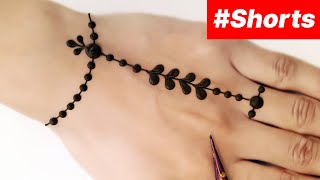 New Beautiful  Jewelry Mehndi Design 2021 by RJ Henna - Simple Mehndi Designs #shorts