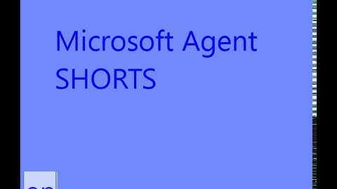 Microsoft Agent Shorts Intro (2016)
