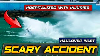 ACCIDENT at Haulover Inlet (Full Video) VERY SCARY  | BOAT ZONE