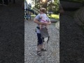 Putting Baby On Your Back On Your Own In Baby Carrier mp3
