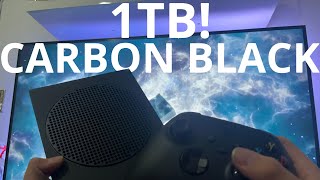 XBOX Series S CARBON BLACK EDTION (Unboxing + First Impressions)