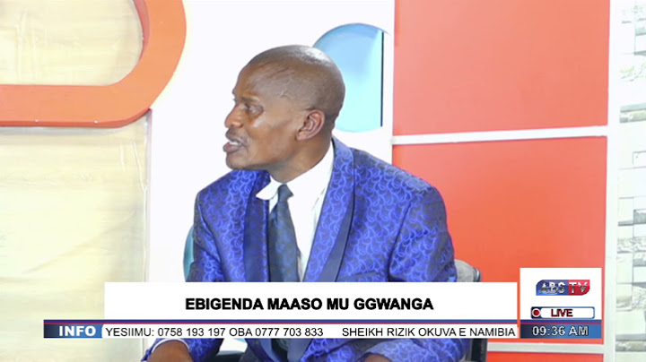 Tamale mirundi ayogedde nti okufuga tekwetaga mbitabo byamwe.