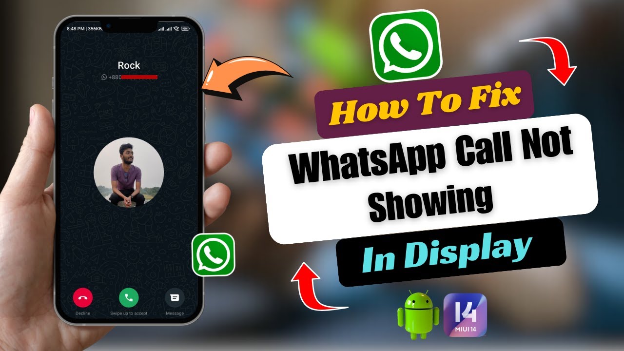 How To Fix WhatsApp Call Not Showing On Display - YouTube