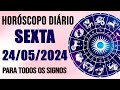 Horscopo do dia para todos os signos   sexta dia 240524 signos do dia de hoje