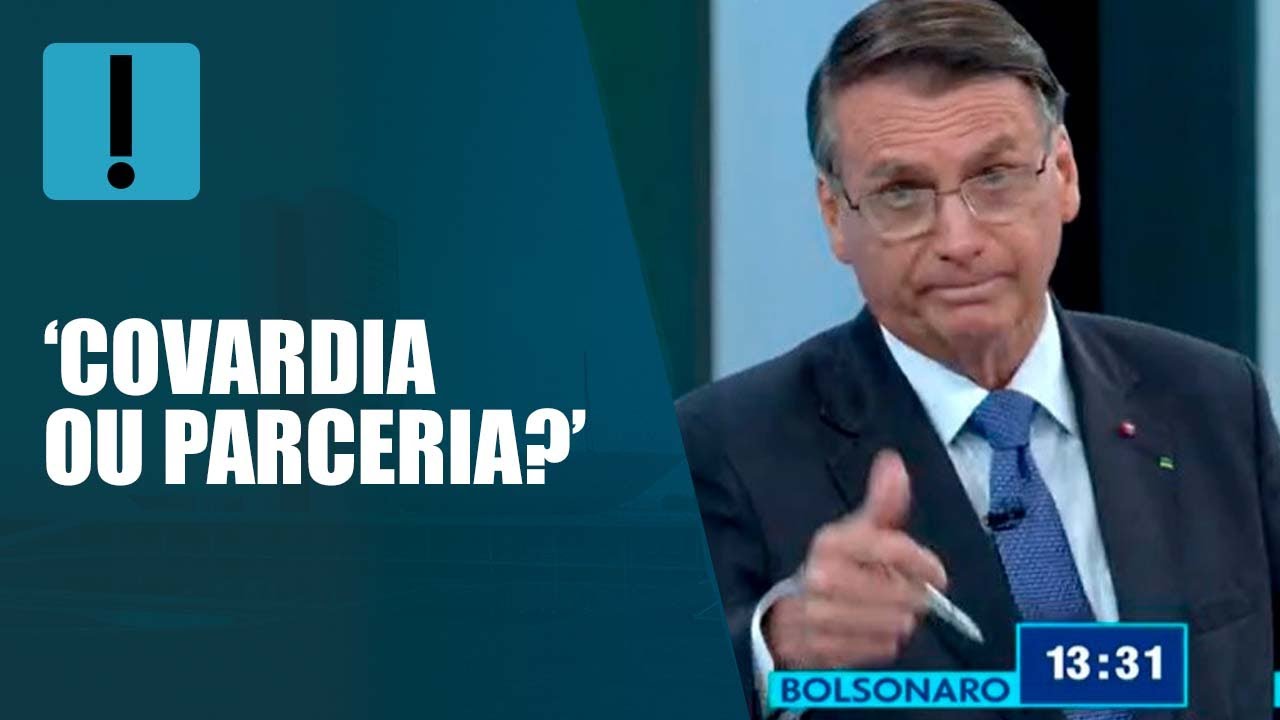 “Você não teve coragem de transferir o Marcola”, diz Jair Bolsonaro a Lula em debate na Globo