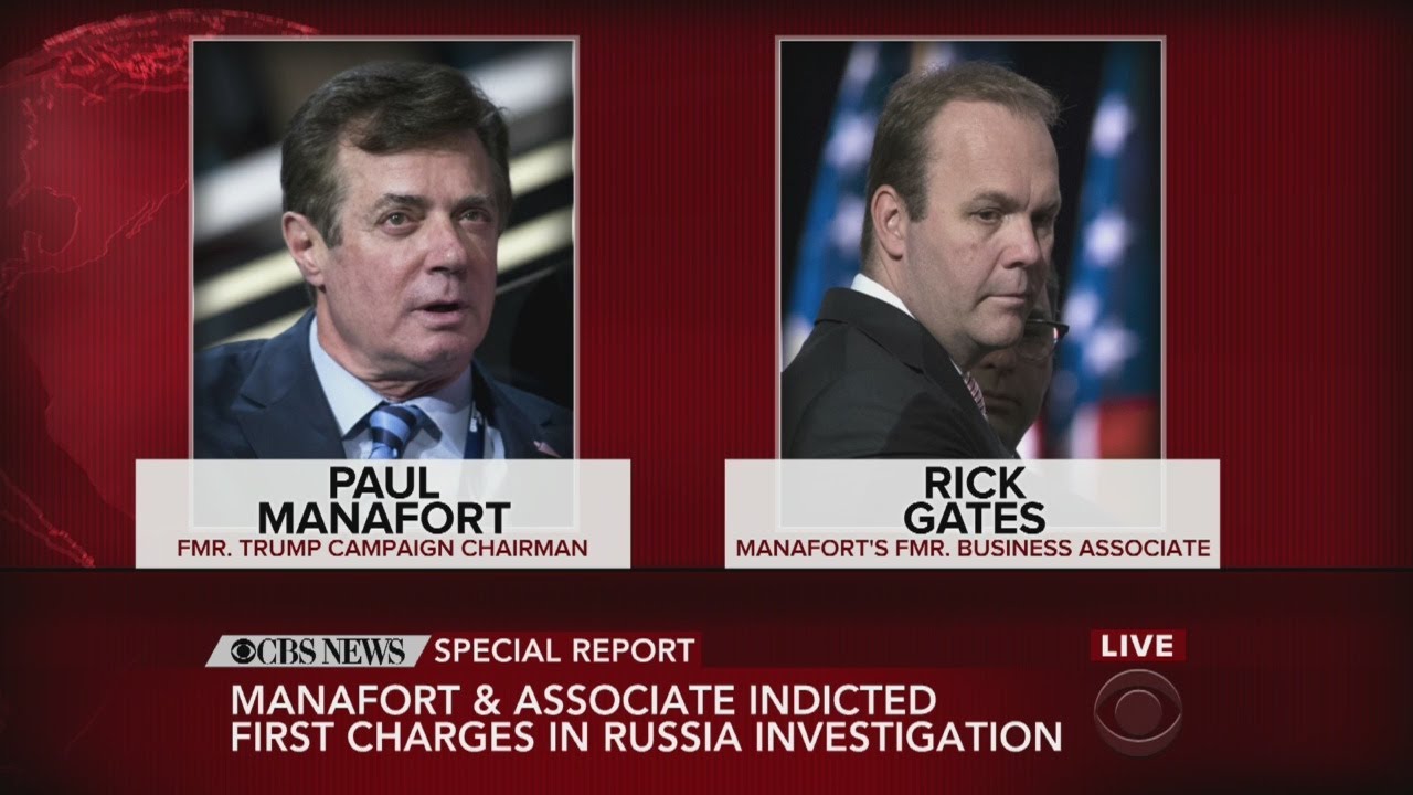First Indictment In Russia Probe Hits Manafort And Associate