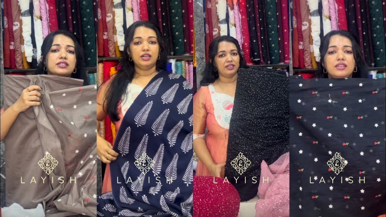 Latest Running Material Collections #fyp #new #design #textilesboutique #saree #beauty #online