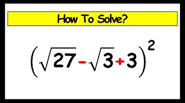 🔴Nice Algebra Equations | Square Root | Exponent