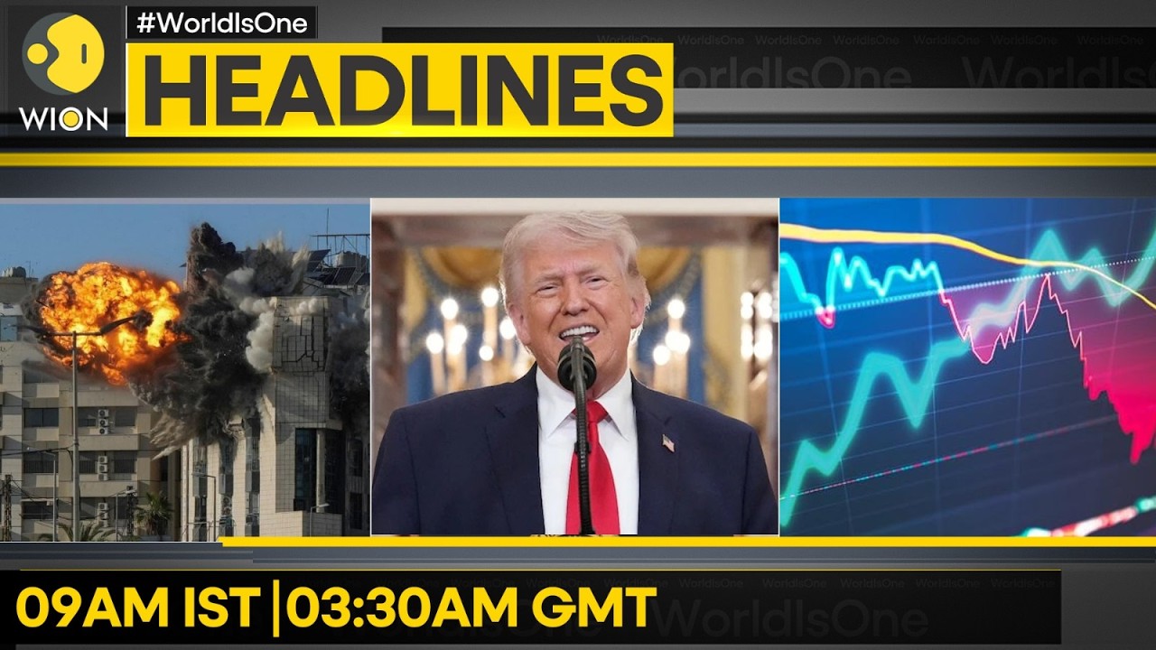 Trump Tells Allies: Show Courage and Seize Hormuz | Stocks Tumble After Trump Speech |WION HEADLINES