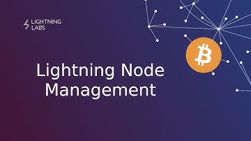 Managing A Lightning Node with Terminal: It